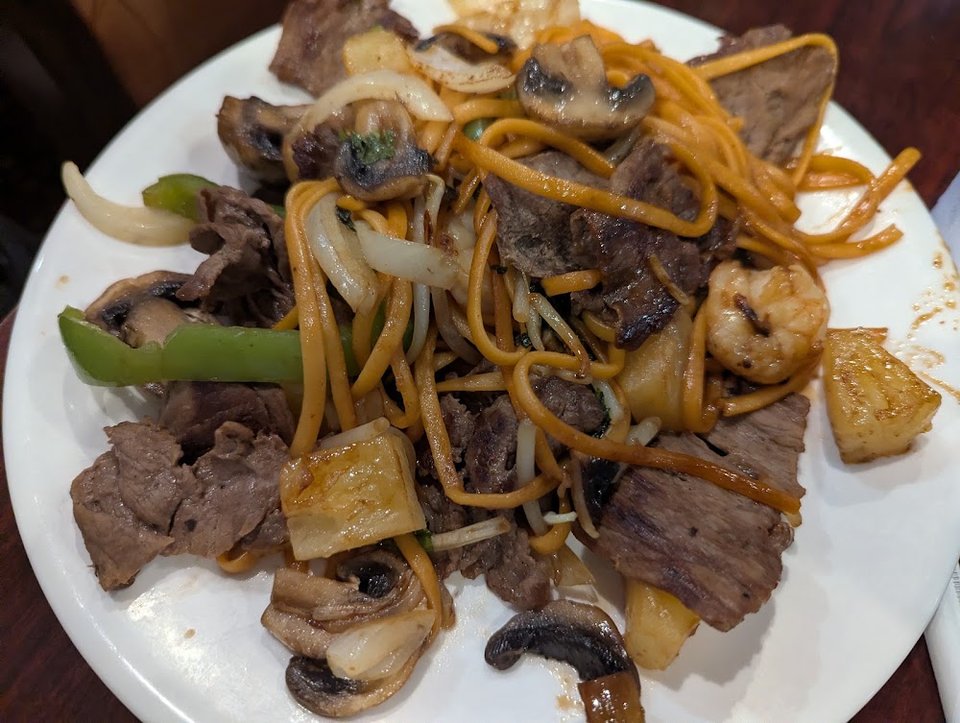 All-you-can-eat restaurant menu